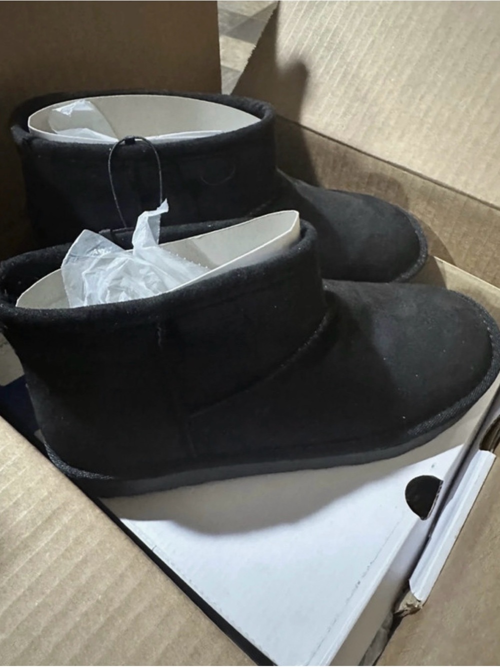 Arizona Jean Company Black Ankle Booties